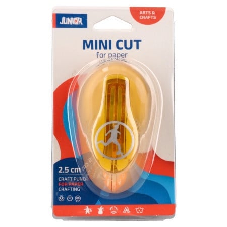 MINI CUT BUŠAČ FUDBALER JOLLY PAPIR 2.5cm 139508